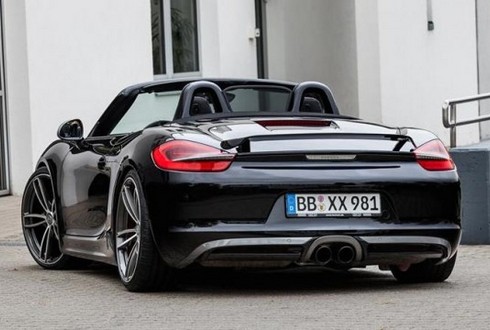 Porsche Boxster 981 от TechArt — вид сзади