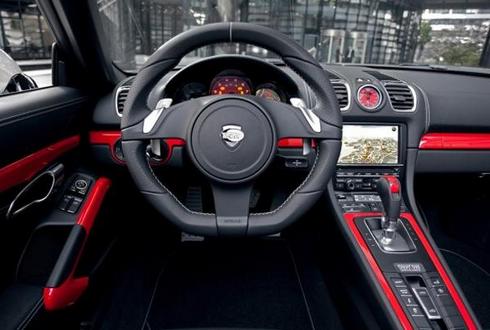 Porsche Boxster 981 от TechArt — интерьер салона