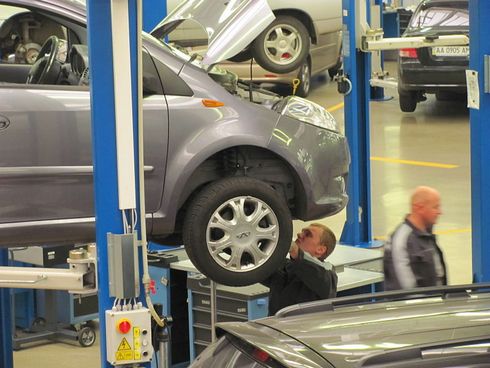 Ремонт автомобиля в автосервисе по гарантии