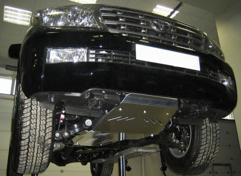 Защита картера «Шериф» на Toyota Land Cruiser